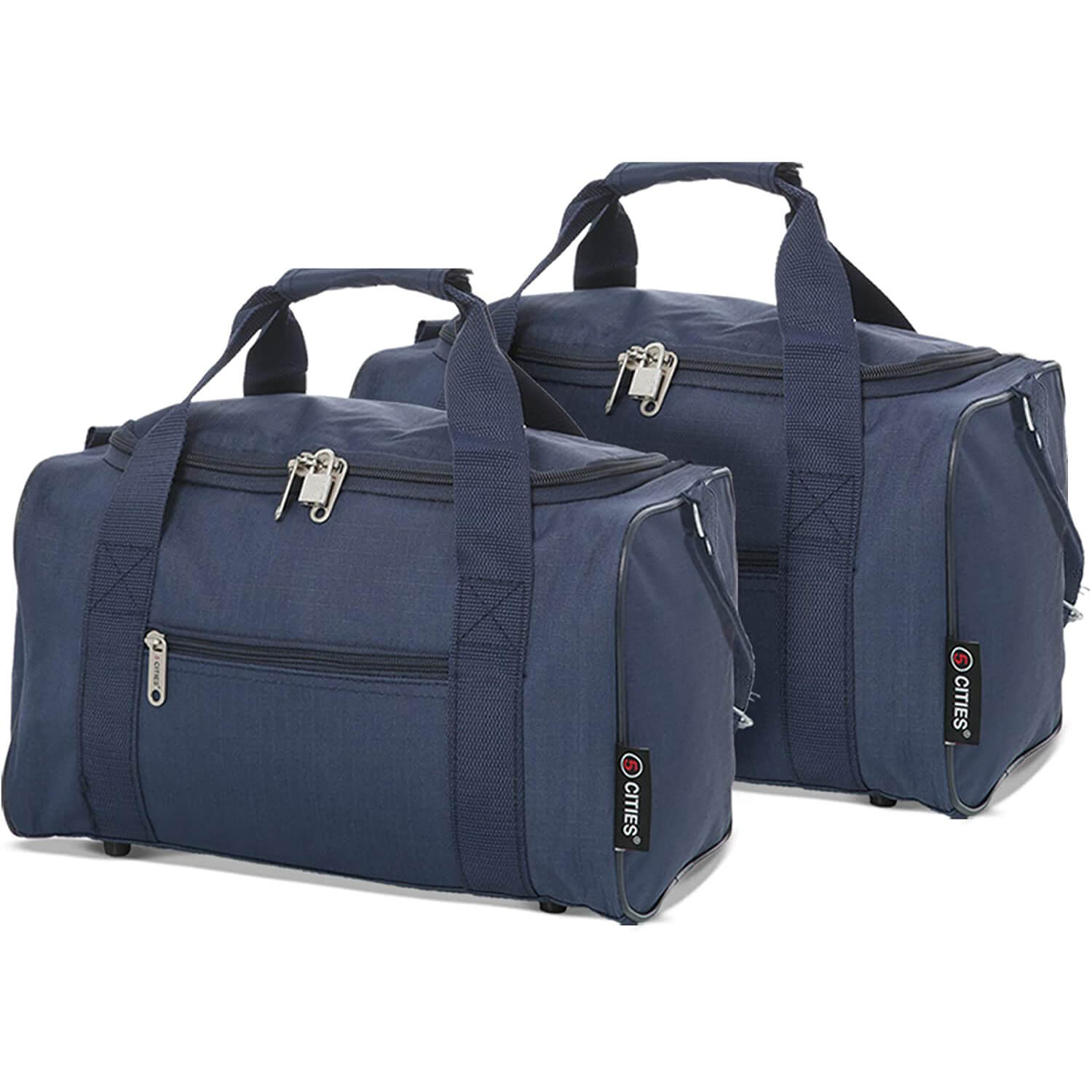 5 Cities (40x20x25cm) Ryanair Approved Hand Luggage Holdall Flight Bag, Under Seat Cabin Holdall – Take The Max On Board