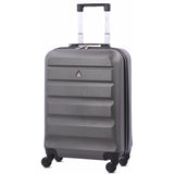 Aerolite 55x38x20cm Emirates Max Size Hard Shell Carry On Hand Cabin Luggage Suitcase 55x38x20 with 4 Wheels,Also Fits Many Other Airlines