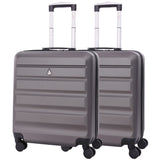 Aerolite Easyjet Large Cabin (56x45x25cm) Lightweight Hard Shell Cabin Suitcase, MAXIMUM Possible Allowance for Easyjet (Plus/Flexi), Jet2 & British Airways