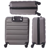 Aerolite Easyjet Large Cabin (56x45x25cm) Lightweight Hard Shell Cabin Suitcase, MAXIMUM Possible Allowance for Easyjet (Plus/Flexi), Jet2 & British Airways