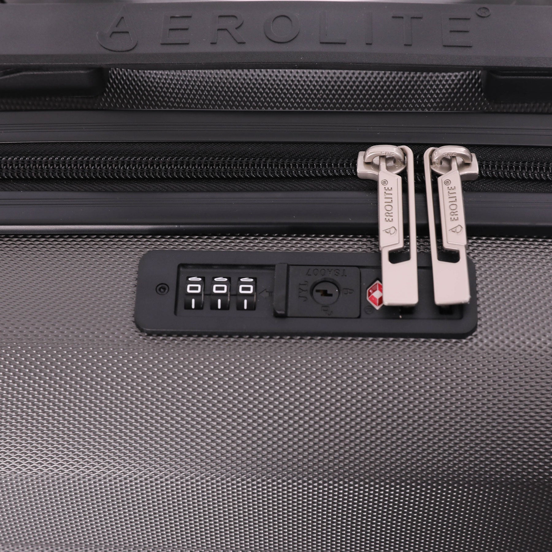 Aerolite Ryanair Maximum Bundle 55x40x20cm Overhead Lightweight 8 Wheel Hardshell Suitcase + 40x20x25cm Underseat Carry On Holdall Bag