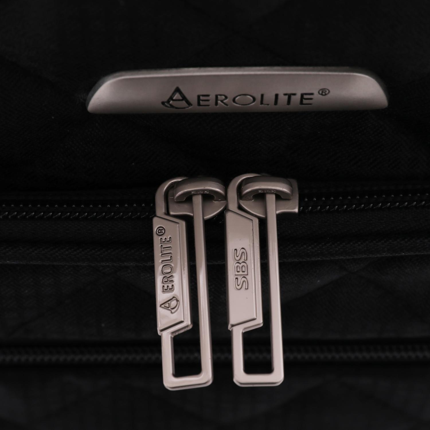 Aerolite Easyjet Carry On Fits 45x36x20cm New & Improved 2025 Cabin Under Seat Trolley Bag Suitcase