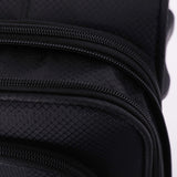 Aerolite 55x40x20 + 40x20x25 Ryanair Priority Maximum Allowance 2 Piece Carry On Hand Cabin Luggage Set Bundle Black (55x40x20 Suitcase + 40x20x25 Holdall)