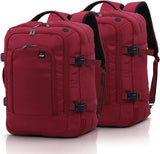 5 CITIES Easyjet Maximum Size (45x36x20cm) New and Improved 2025 Cabin Backpack Luggage Under Seat Flight Bag