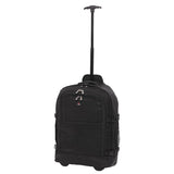 5 Cities Trolley Backpack with Wheels, Fits Ryanair Priority 55x40x20cm, Cabin Bag with Shoulder Straps, Lock & 2-Year Warranty (55x38x20cm)