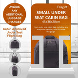 Aerolite Easyjet Maximum (45x36x20cm) New and Improved 2025  Size Holdall Cabin Luggage Under Seat Flight Bag, 5 Years Of Warranty