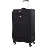 Aerolite Reinforced Super Strong and Light 4 Wheel Lightweight Cabin & Hold Luggage Suitcase, Approved for Ryanair easyJet British Airways & More, 10 Year Guarantee
