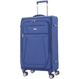 Aerolite Reinforced Super Strong and Light 4 Wheel Lightweight Cabin & Hold Luggage Suitcase, Approved for Ryanair easyJet British Airways & More, 10 Year Guarantee