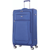 Aerolite Reinforced Super Strong and Light 4 Wheel Lightweight Cabin & Hold Luggage Suitcase, Approved for Ryanair easyJet British Airways & More, 10 Year Guarantee