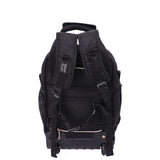 Aerolite Ryanair Backpack Trolley Bag with 2 Wheels 40x20x25, Eco-Friendly Extendable Handle Travel Carry On Holdall Flight Rucksack with 10 Year Warranty (Quilted)