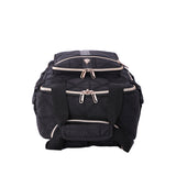 Aerolite Ryanair Backpack Trolley Bag with 2 Wheels 40x20x25, Eco-Friendly Extendable Handle Travel Carry On Holdall Flight Rucksack with 10 Year Warranty (Quilted)