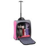 Aerolite MiniMAX (45x36x20cm) Easyjet Maximum Cabin Trolley/Carry On Suitcase with Backpack and Pouch, Pack The Max, 2 Years Warranty