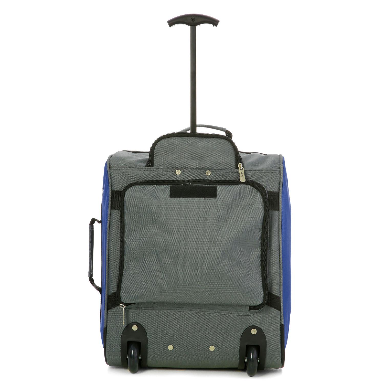 Aerolite MiniMAX (45x36x20cm) Easyjet Maximum Cabin Trolley/Carry On Suitcase with Backpack and Pouch, Pack The Max, 2 Years Warranty