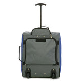 Aerolite MiniMAX (45x36x20cm) Easyjet Maximum Cabin Trolley/Carry On Suitcase with Backpack and Pouch, Pack The Max, 2 Years Warranty