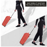 5 Cities 21" (55x35x20cm) Lightweight Cabin Hand Luggage Trolley, Fits Easyjet(Plus/Flexi/Large Cabin), Ryanair (Priority) Cabin Restrictions, 2 Years Of Warranty