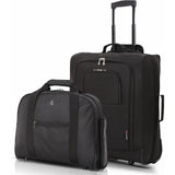 5 Cities British Airways Maximum Size Bundle, 56x45x25cm Large Cabin Softshell Suitcase & 40x30x15cm Under Seat Holdall