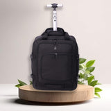 Aerolite 45x36x20cm Premium Easyjet Maximum Size Backpack Trolley Cabin Bag With 2 Wheels, 10 Years Warranty, Made From Recycled Eco-Friendly Material