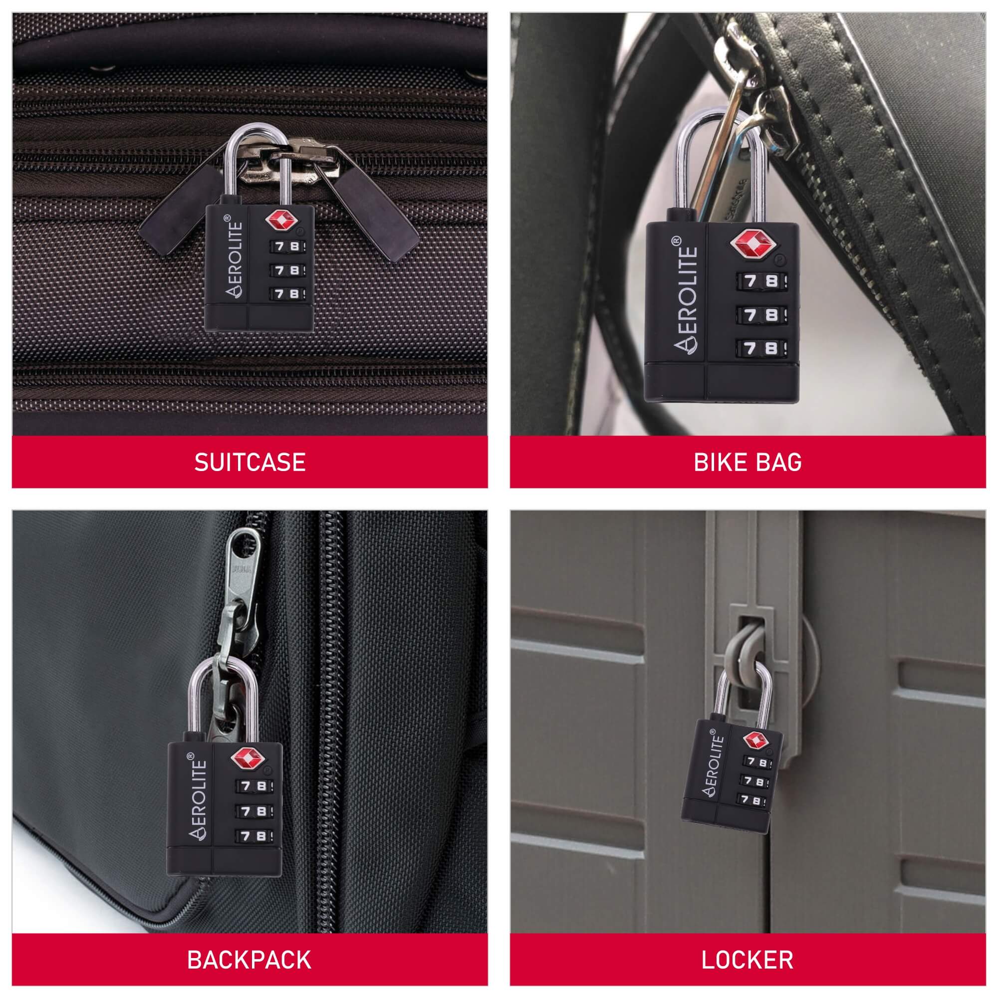 Aerolite Ryanair Maximum Holdall Cabin Bag (40x20x25cm), Digital Luggage Scales, and TSA Approved Three Dial Combination Lock