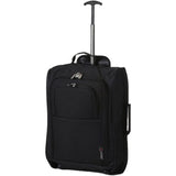 5 Cities Ryanair Luggage Bundle (55x35x20cm) Lightweight Cabin 2 Wheel Trolley and (40x20x25cm) Holdall Flight Bag, 2 Years Warranty