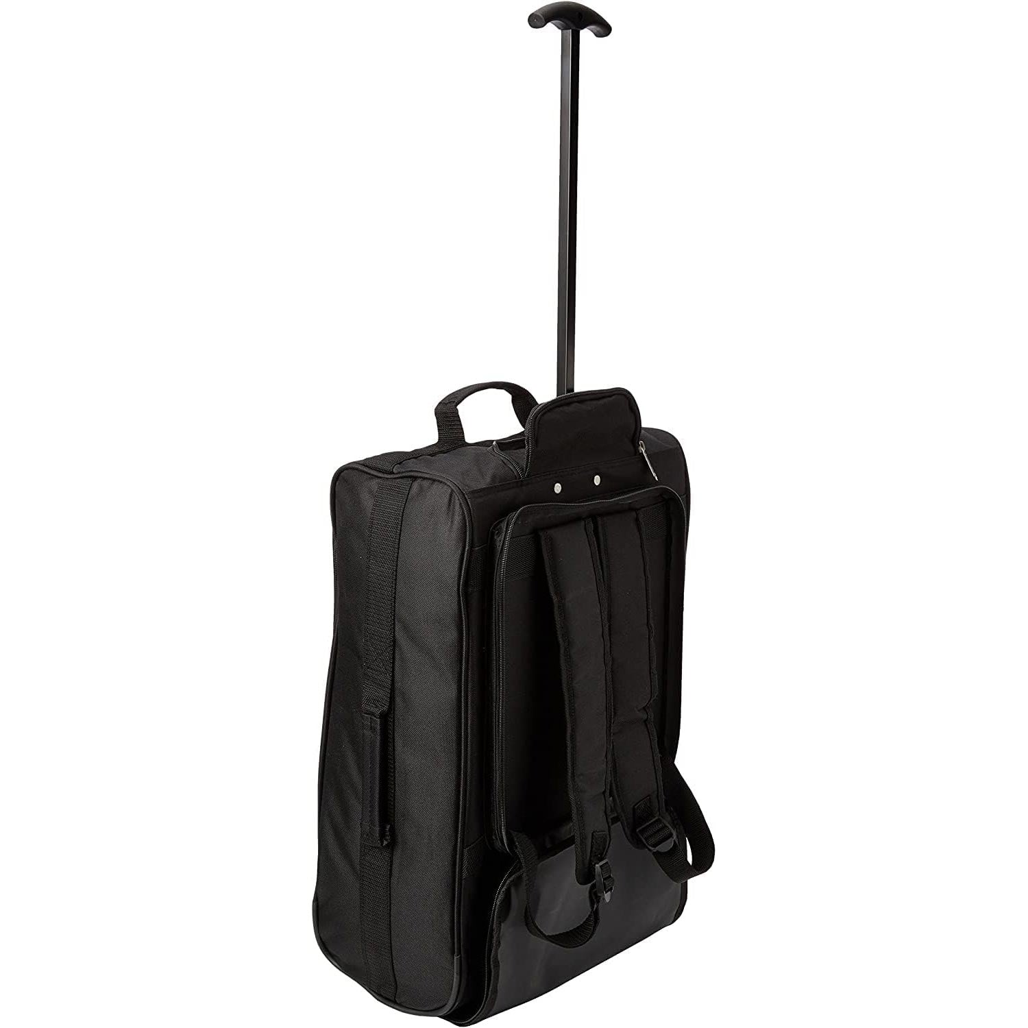 5 Cities (55x35x20cm) Lightweight Cabin Hand Luggage (x2 Set), Fits easyJet (Plus/Flexi/Extra Legroom), Ryanair (Priority), 42L