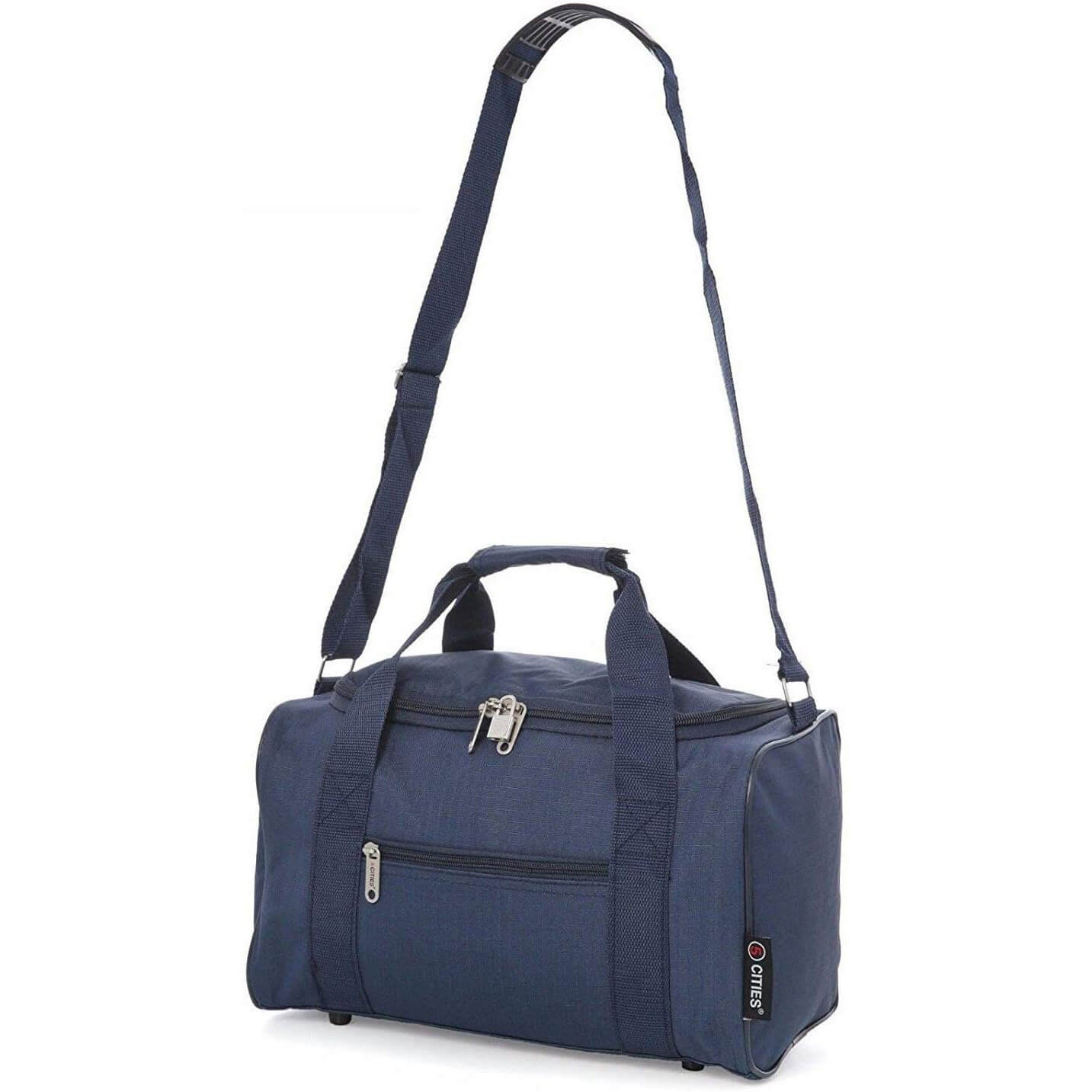5 Cities (40x20x25cm) Ryanair Approved Hand Luggage Holdall Flight Bag, Under Seat Cabin Holdall – Take The Max On Board