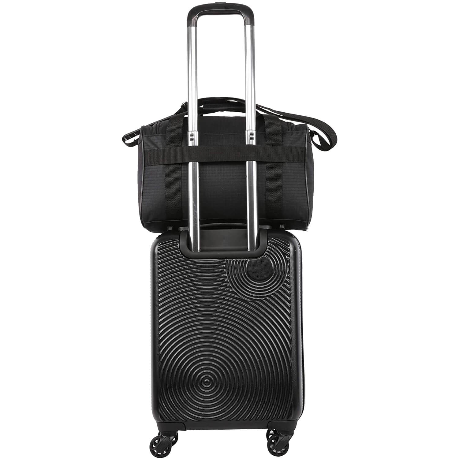 5 Cities (40x20x25cm) Ryanair Approved Hand Luggage Holdall Flight Bag, Under Seat Cabin Holdall – Take The Max On Board