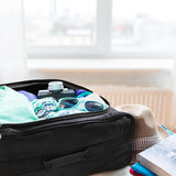 5 Cities 21" (55x35x20cm) Lightweight Cabin Hand Luggage Trolley, Fits Easyjet(Plus/Flexi/Large Cabin), Ryanair (Priority) Cabin Restrictions, 2 Years Of Warranty