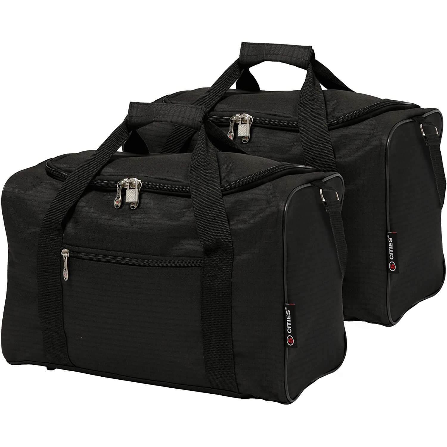 5 Cities (40x20x25cm) Ryanair Approved Hand Luggage Holdall Flight Bag, Under Seat Cabin Holdall – Take The Max On Board