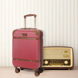 Aerolite Vintage Classic (55x35x20cm) Lightweight Hard Shell Cabin Hand Luggage, Approved For Ryanair, easyJet, British Airways, Delta, Lufthansa, Norwegian, Jet2, Virgin Atlantic and many more!
