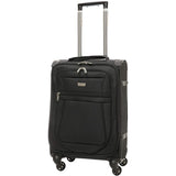 Aerolite Reinforced Super Strong and Light 4 Wheel Lightweight Cabin & Hold Luggage Suitcase, Approved for Ryanair easyJet British Airways & More, 10 Year Guarantee