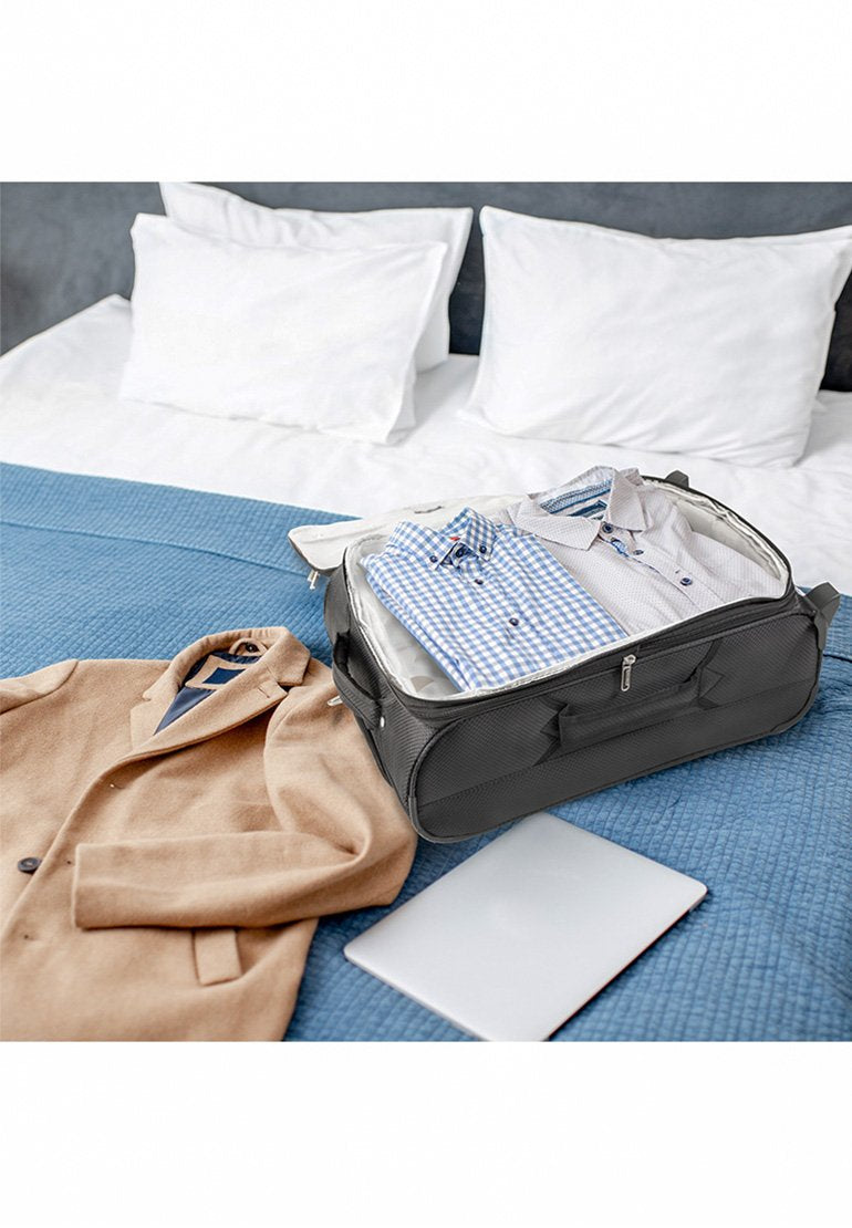 Aerolite (55x40x20cm) Lightweight Cabin Hand Luggage with 50kg Luggage Scales | 2 Wheels