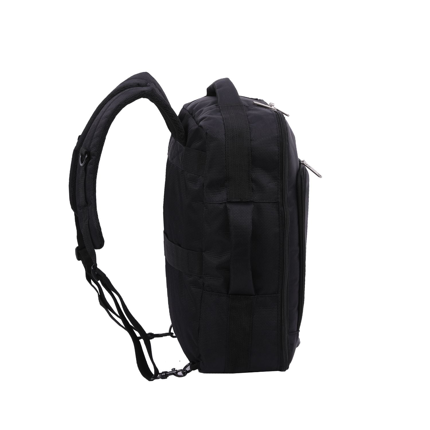 AEROLITE (40x30x15cm) New and Improved 2025 British Airways, KLM & Air France  Maximum Size Cabin Underseat Backpack Rucksack, Also Approved For Easyjet, Wizz Air, Virgin Atlantic, Black