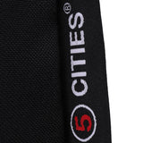 5 CITIES (40x30x10cm) New and Improved 2025 Lufthansa, Austrian Airlines, Swiss Airlines Maximum Size Cabin Backpack/Rucksack Underseat Flight Bag, Also Approved For easyJet, British Airways, Virgin Atlantic, Black