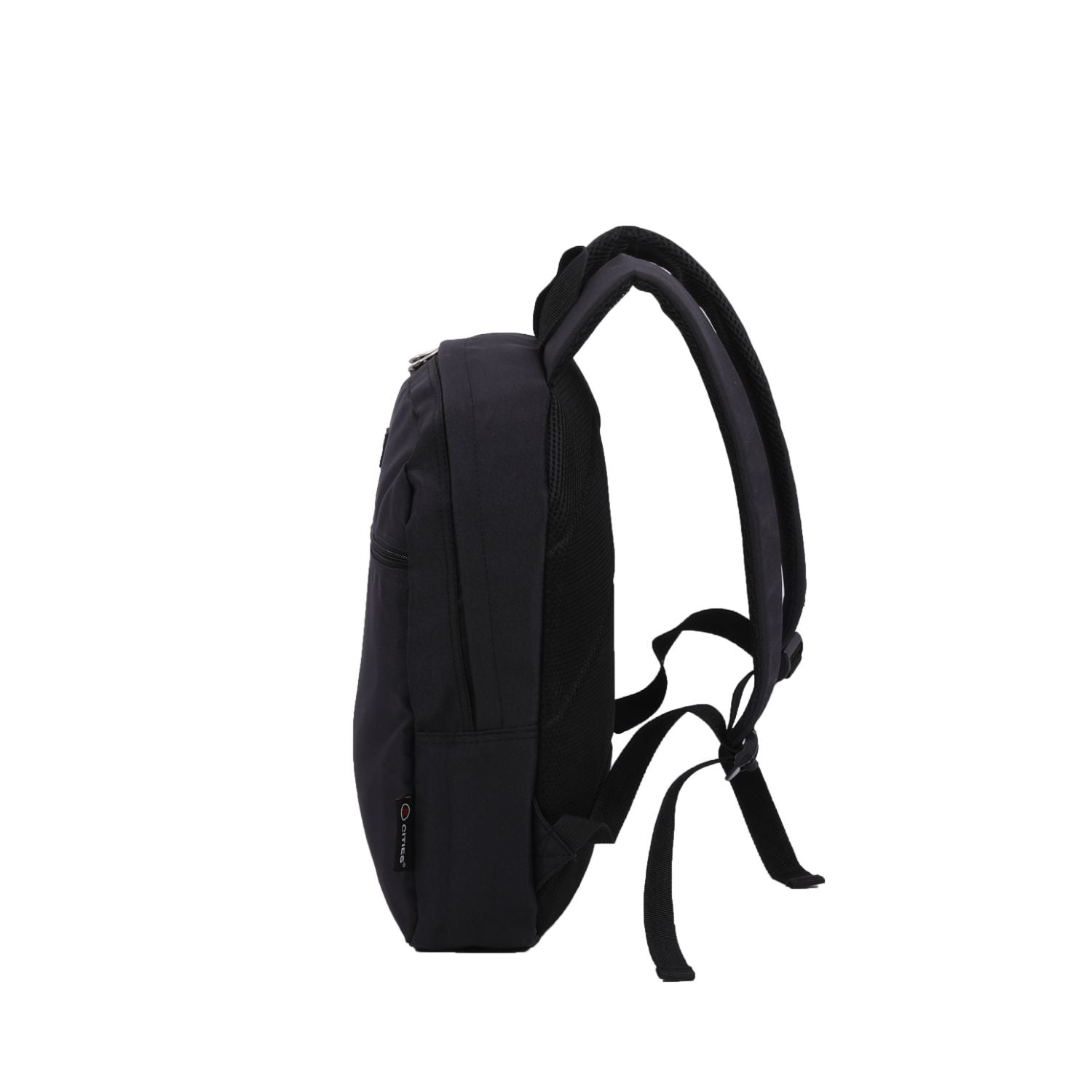 5 CITIES (40x30x10cm) New and Improved 2025 Lufthansa, Austrian Airlines, Swiss Airlines Maximum Size Cabin Backpack/Rucksack Underseat Flight Bag, Also Approved For easyJet, British Airways, Virgin Atlantic, Black