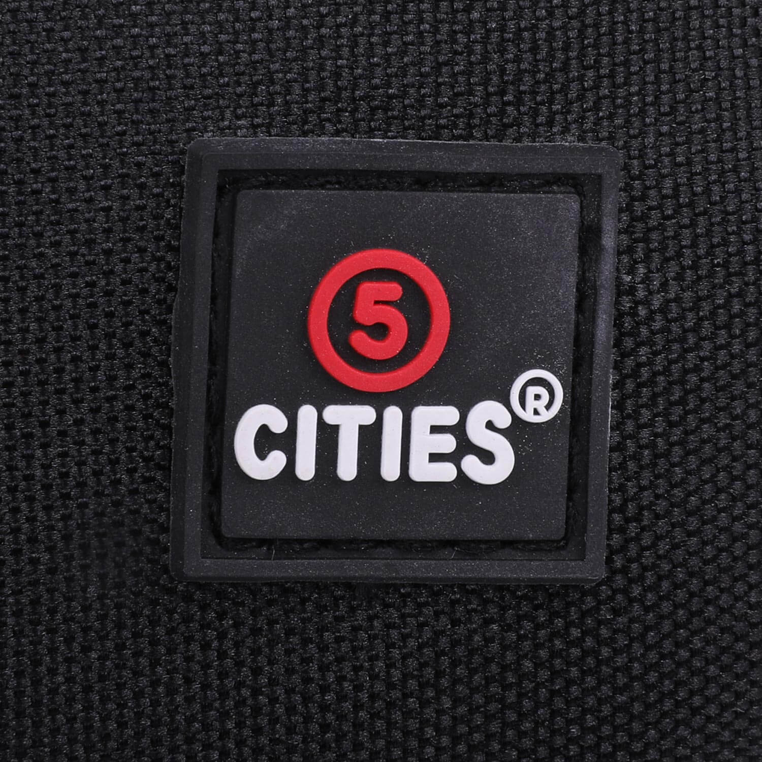 5-Cities Ryanair Maximum (40x20x25cm) New and Improved 2025 Underseat Cabin Luggage Backpack/Rucksack, 2 Years Warranty, Black