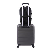 5-Cities Ryanair Maximum (40x20x25cm) New and Improved 2025 Underseat Cabin Luggage Backpack/Rucksack, 2 Years Warranty, Black
