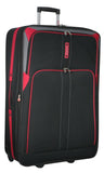 5 Cities Lightweight 3 Piece Suitcase Luggage Set Cabin + Medium + Large Hold