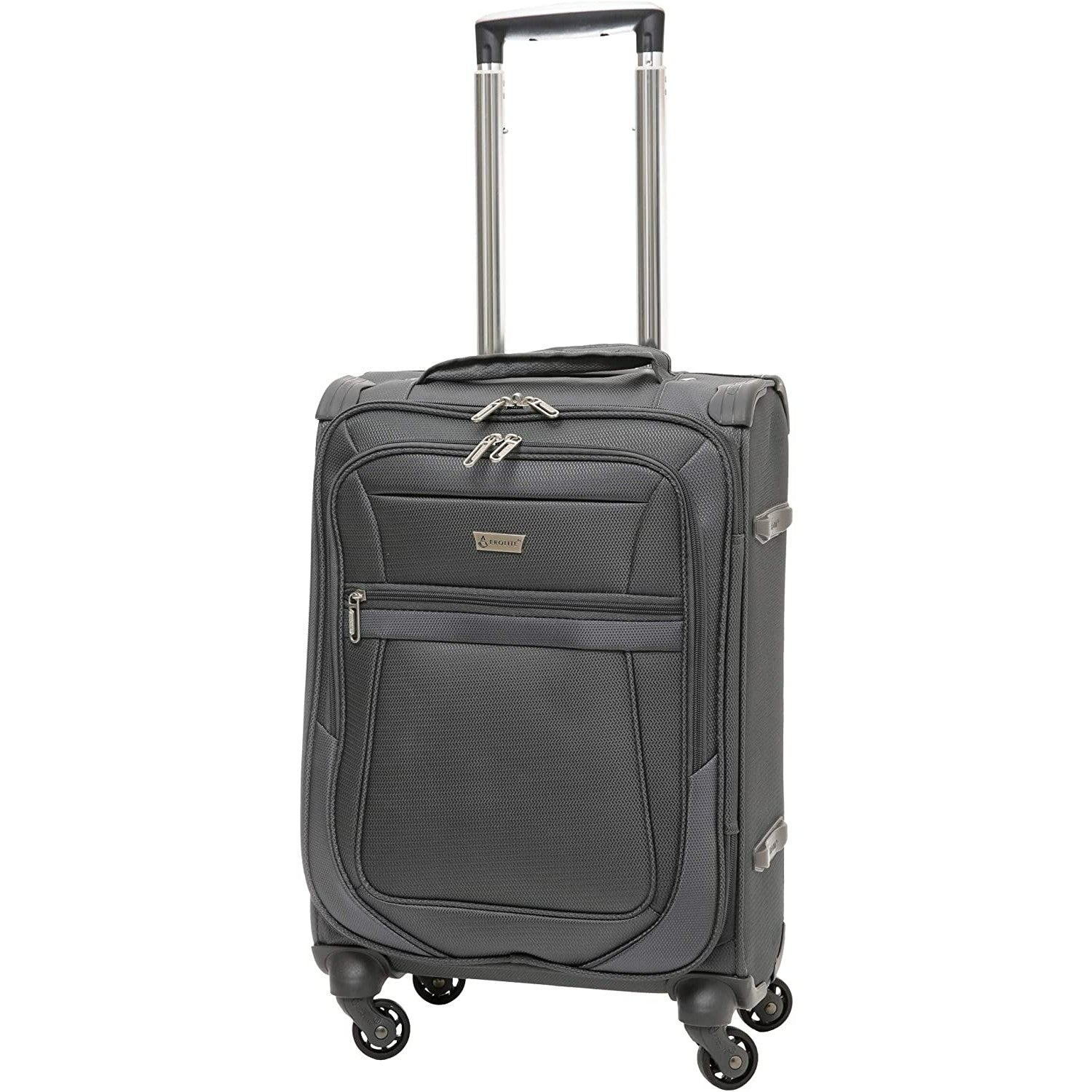 Aerolite Reinforced Super Strong and Light 4 Wheel Lightweight Cabin & Hold Luggage Suitcase, Approved for Ryanair easyJet British Airways & More, 10 Year Guarantee