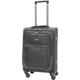 Aerolite Reinforced Super Strong and Light 4 Wheel Lightweight Cabin & Hold Luggage Suitcase, Approved for Ryanair easyJet British Airways & More, 10 Year Guarantee
