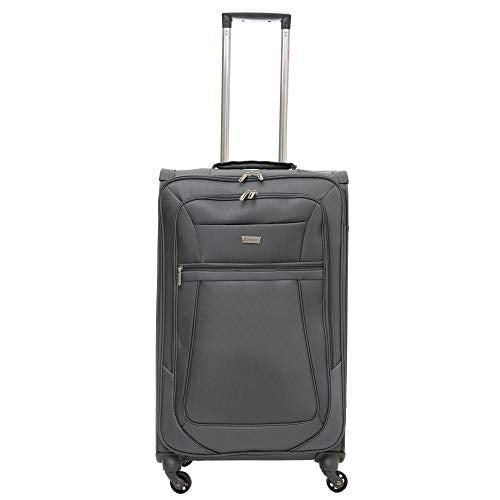 Aerolite Reinforced Super Strong and Light 4 Wheel Lightweight Cabin & Hold Luggage Suitcase, Approved for Ryanair easyJet British Airways & More, 10 Year Guarantee