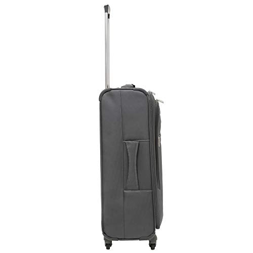 Aerolite Reinforced Super Strong and Light 4 Wheel Lightweight Cabin & Hold Luggage Suitcase, Approved for Ryanair easyJet British Airways & More, 10 Year Guarantee