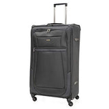 Aerolite Reinforced Super Strong and Light 4 Wheel Lightweight Cabin & Hold Luggage Suitcase, Approved for Ryanair easyJet British Airways & More, 10 Year Guarantee