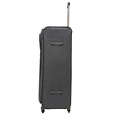 Aerolite Reinforced Super Strong and Light 4 Wheel Lightweight Cabin & Hold Luggage Suitcase, Approved for Ryanair easyJet British Airways & More, 10 Year Guarantee