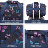 5 Cities (40x20x25cm) Ryanair Approved Hand Luggage Holdall Flight Bag, Under Seat Cabin Holdall – Take The Max On Board