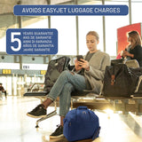 Aerolite Easyjet Maximum (45x36x20cm) New and Improved 2025  Size Holdall Cabin Luggage Under Seat Flight Bag, 5 Years Of Warranty