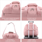 Aerolite Easyjet Maximum (45x36x20cm) New and Improved 2025  Size Holdall Cabin Luggage Under Seat Flight Bag, 5 Years Of Warranty