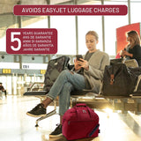 Aerolite Easyjet Maximum (45x36x20cm) New and Improved 2025  Size Holdall Cabin Luggage Under Seat Flight Bag, 5 Years Of Warranty
