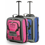 Aerolite MiniMAX (45x36x20cm) Easyjet Maximum Cabin Trolley/Carry On Suitcase with Backpack and Pouch, Pack The Max, 2 Years Warranty