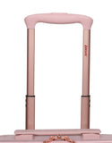 Aerolite Premium Hard Shell Hand Luggage Set (Cabin + Medium) - Floral Pink