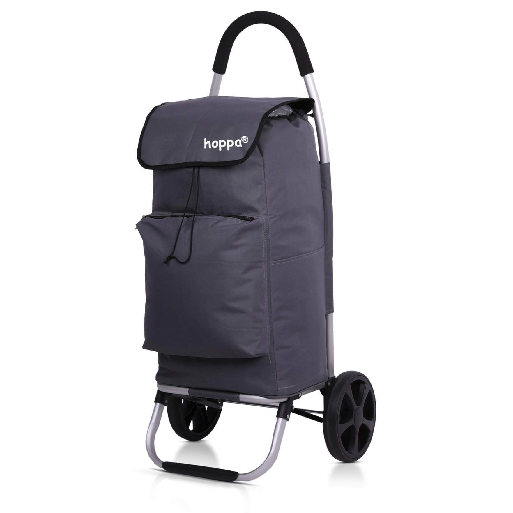 Hoppa Fully Insulated Lightweight 2025 Model 2 Wheeled Huge 51Litre Capacity Shopping Trolley Bag 95cm, 2.6kg